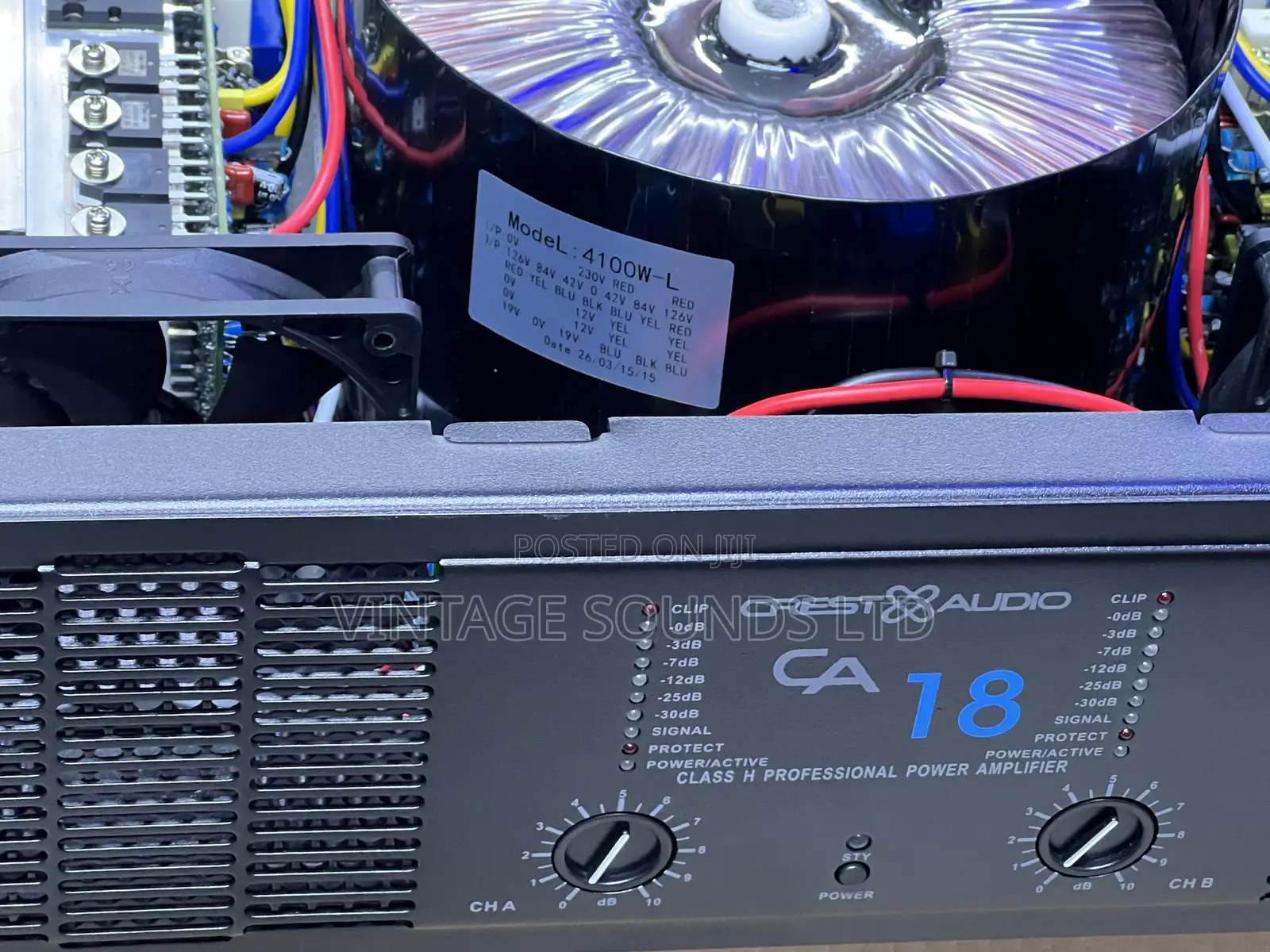 Crest Audio Ca18 | Heavy-Duty Professional Power Amplifier (7000watts)