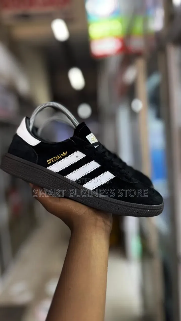 Black Adidas Spezial Sneakers