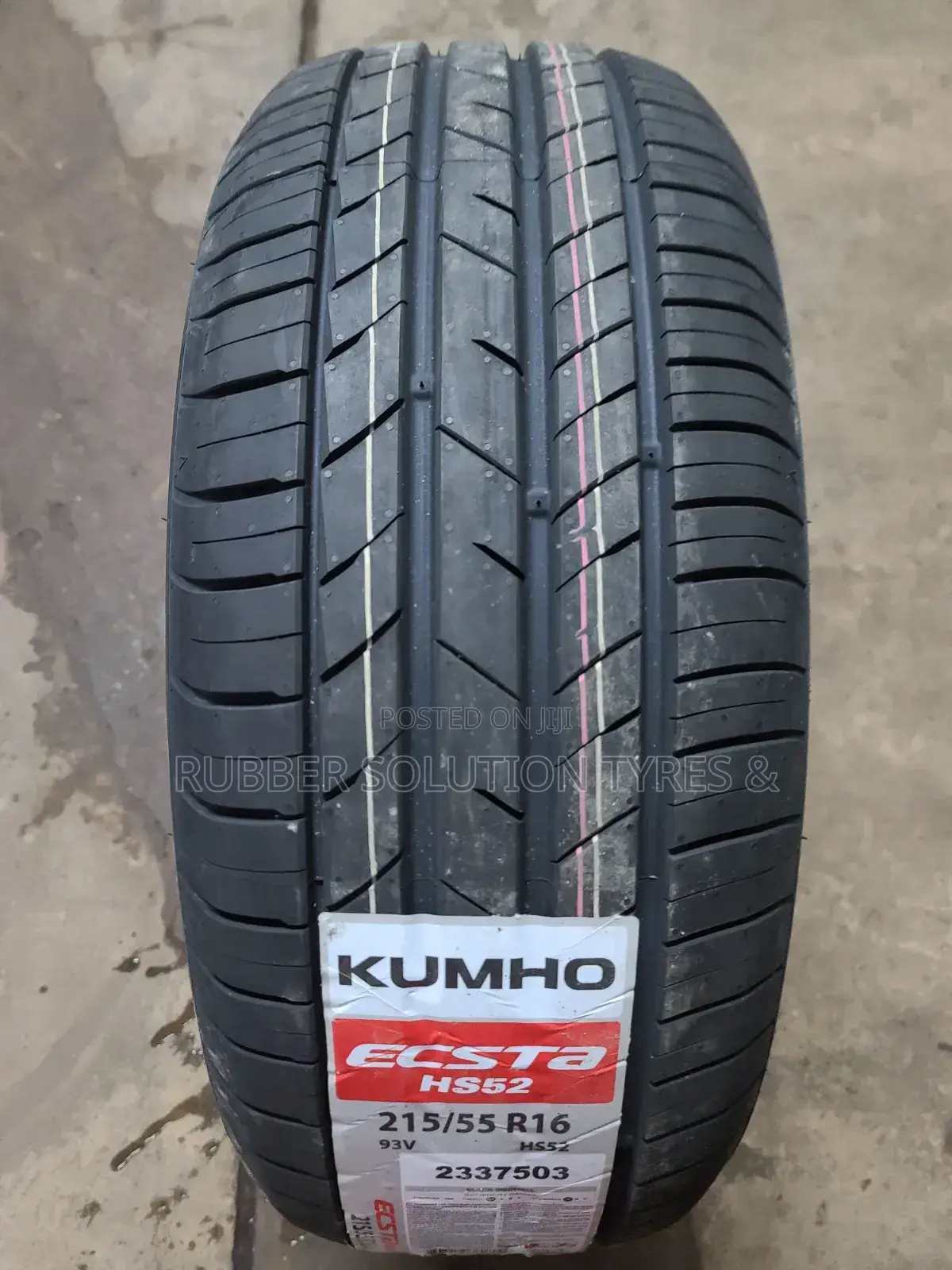 215 /55 R16 Kumho Tyres 93v Ecsta Hs52