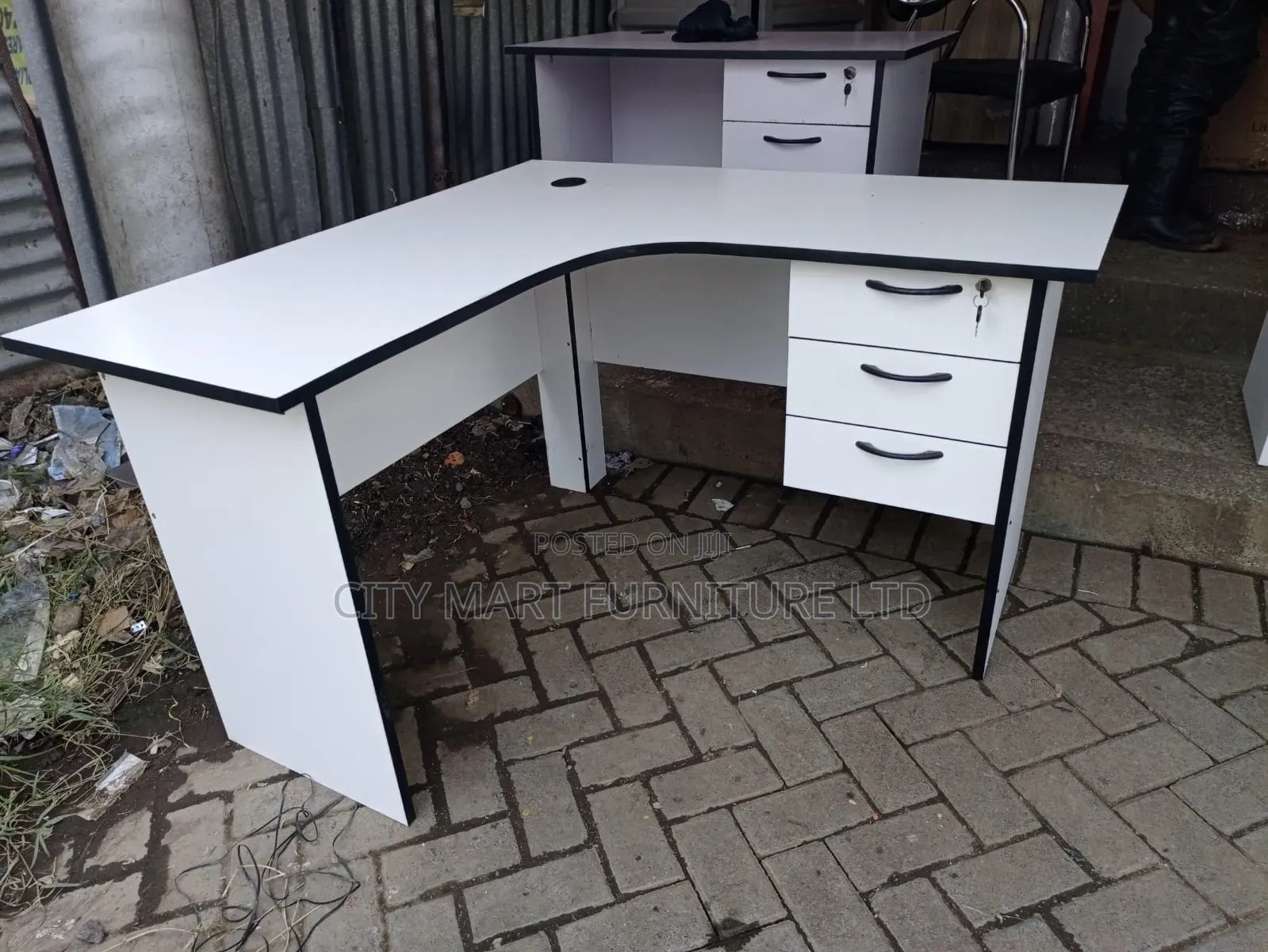 1.2m by 1.2m Lshaped Office Desk/Study Table Offers
