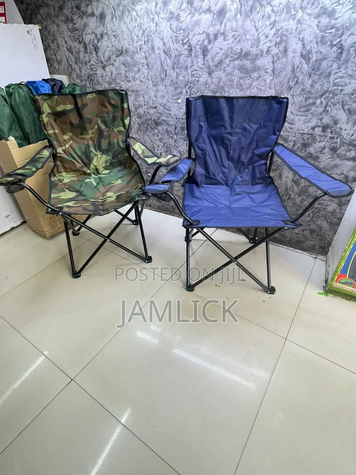 Heavy Canvas Camping Chairs - Ve