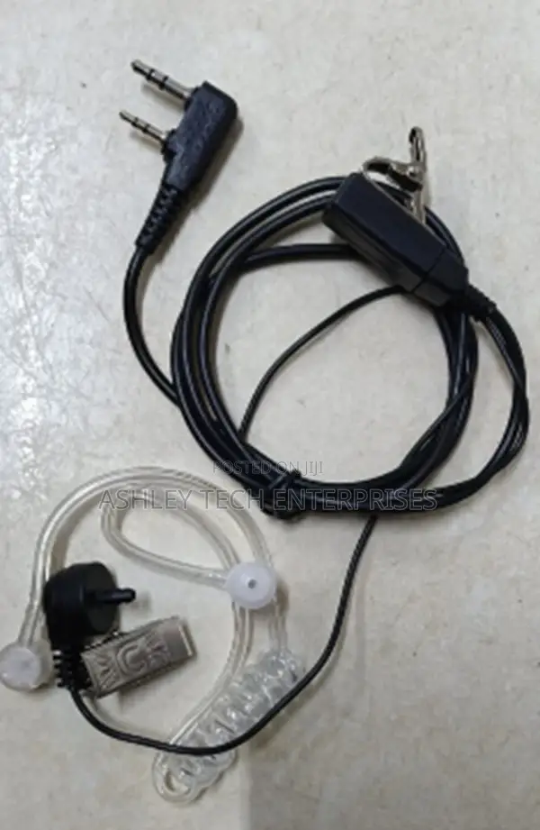 2-pin Fbi Earpiece For Baofeng Walkie Talkie