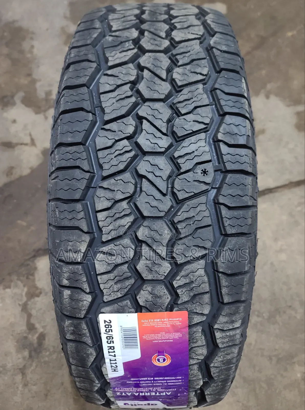 265/65r17 Apollo Tyres 112h Apterra a/T2