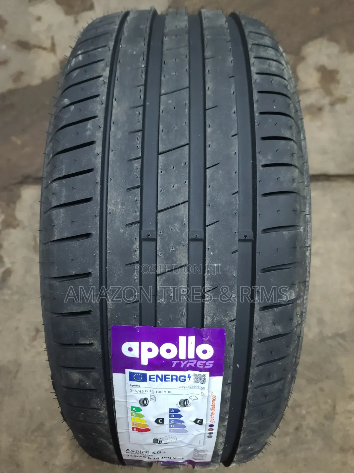 245/45r18 Apollo Tyres 100y X/L [Made in India]
