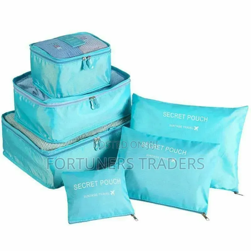 6 Pieces Luggage Travelling Organizer