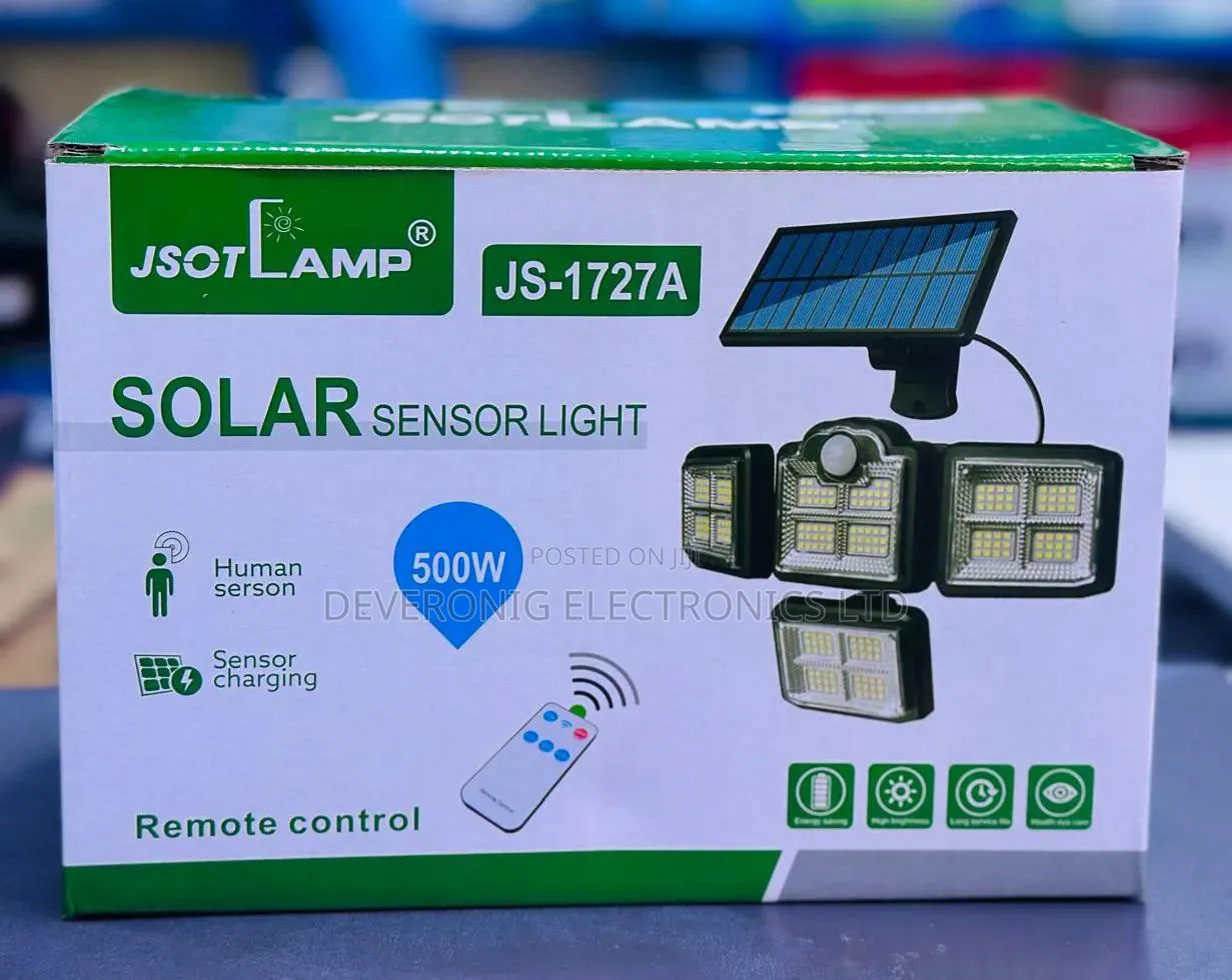 *500watts Four Head Solar Sensor Light