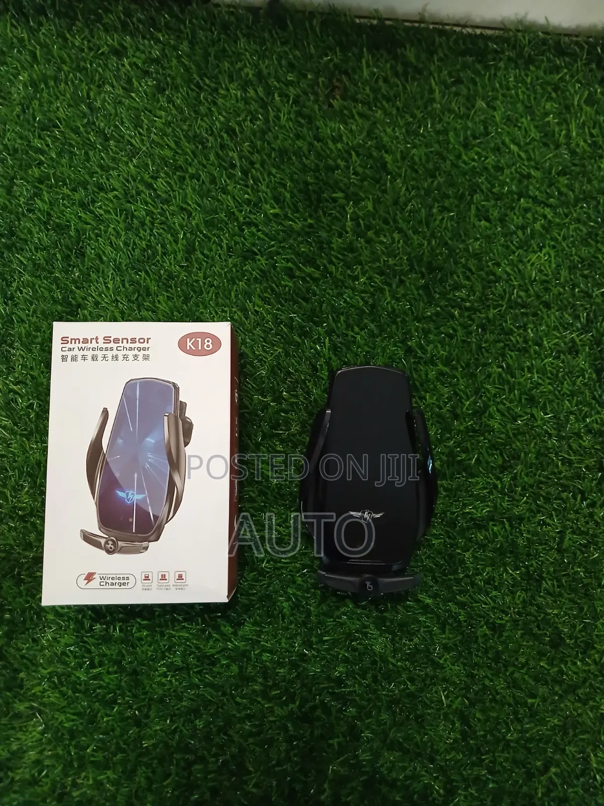  Smart Sensor Wireless Car Charger Phone Holder Fast Charging Mount