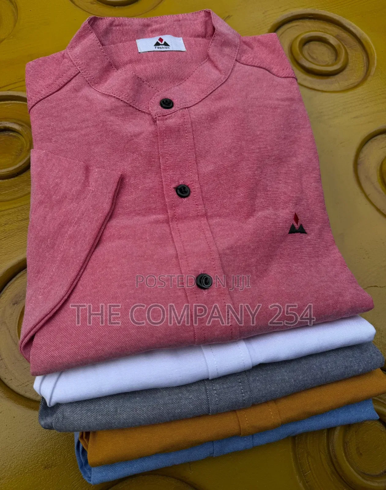 Quality Casual Chinese Collar Shorts Sleep Men Shirts