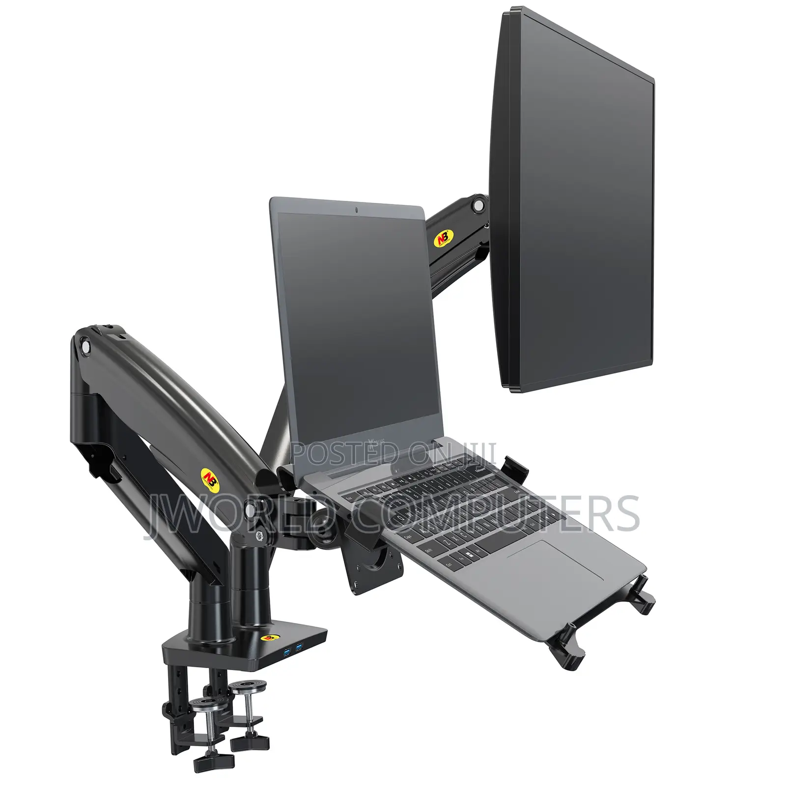 Nb North Bayou Laptop Mount Holder Laptop Tray Fp-2