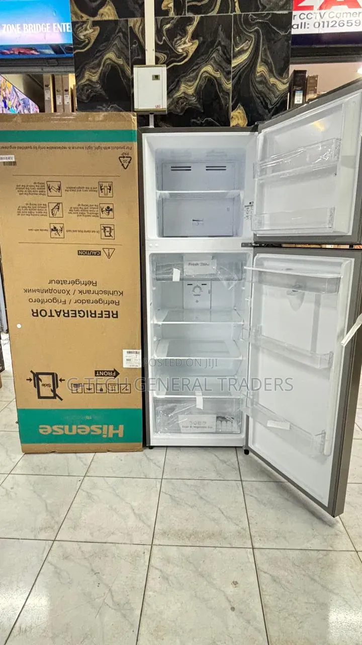 Hisense Fridge Tm No-Frost 320 Liters
R600a Gas Recessed Handle