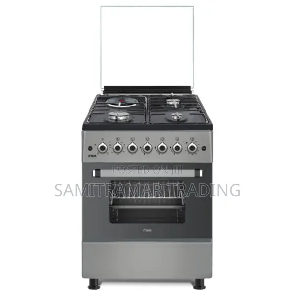 Mst58u31e4dg Mika 58x58cm Standing Cooker 3gas+1electric Hot Plate