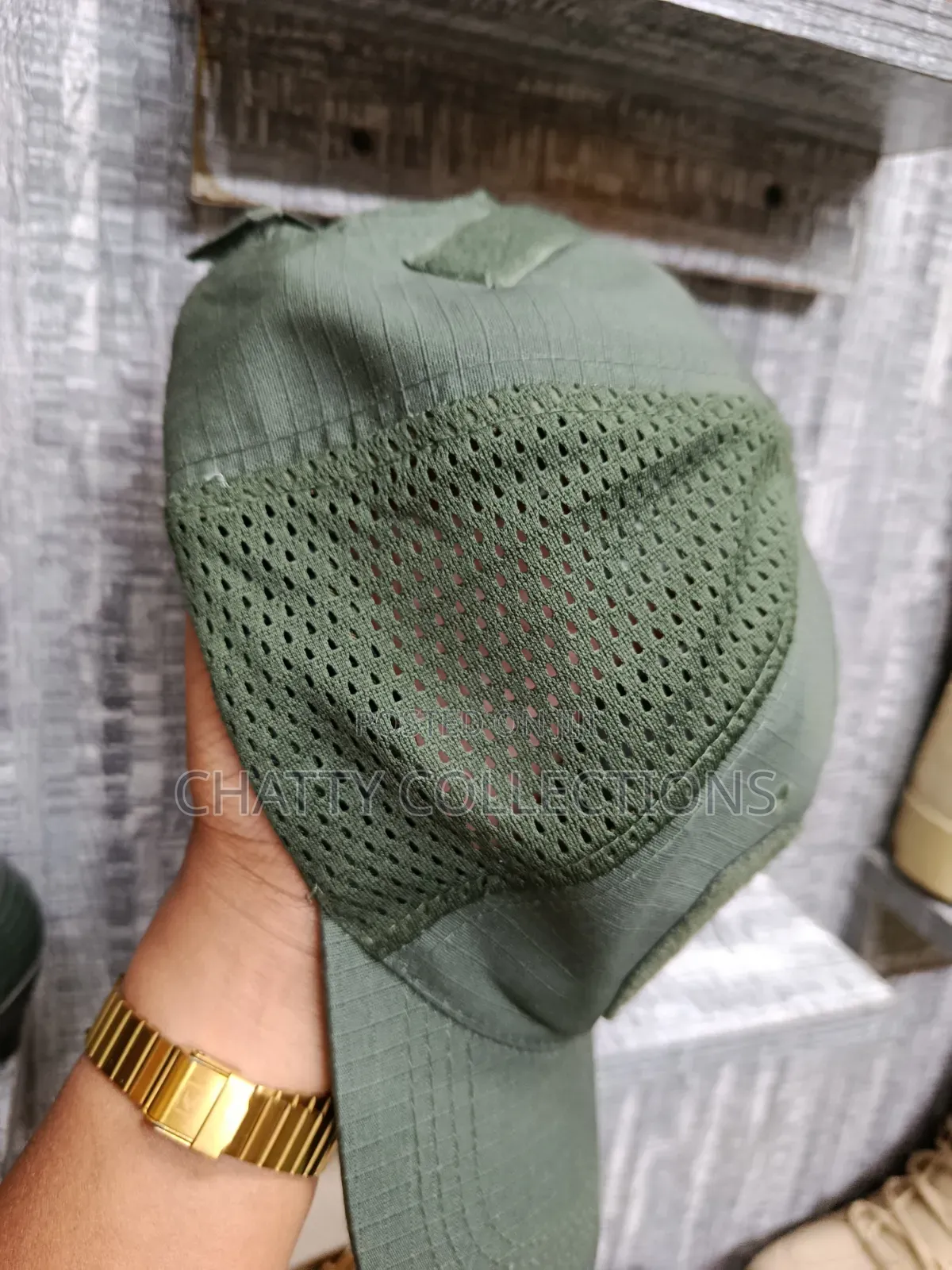 Unisex Skull Design Jungle Green Tactical Caps