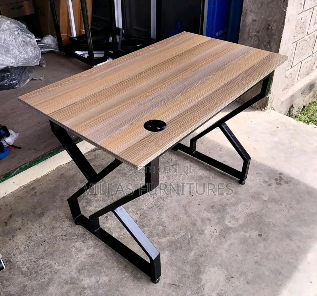 Frame Office Study Table With Adjuster