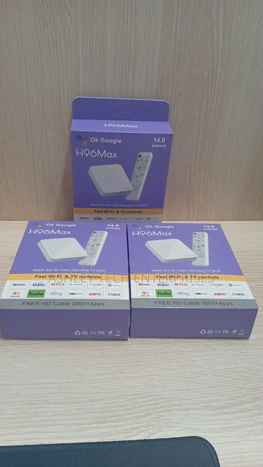 H96 Max Android 14 Tv Box – 2gb Ram 16gb Rom