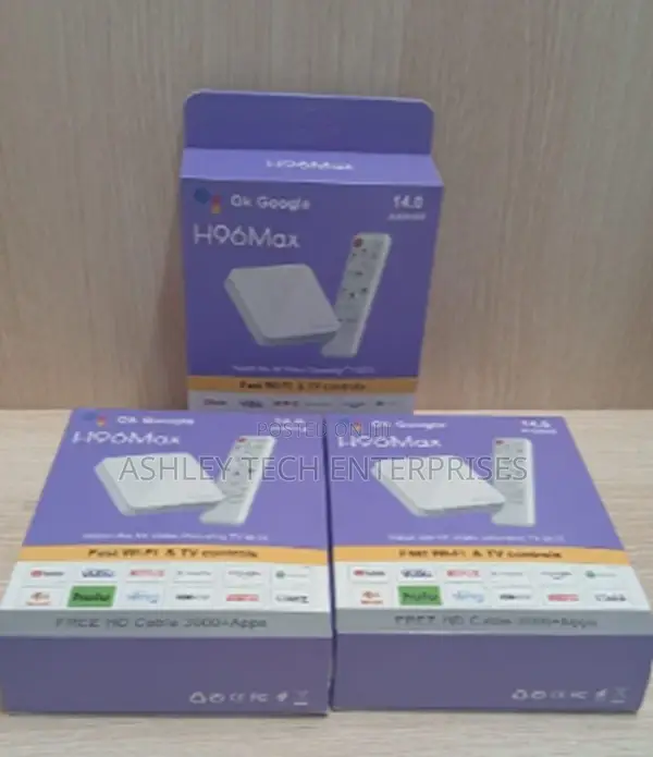 H96 Max Android 14 Tv Box – 2gb Ram 16gb Rom