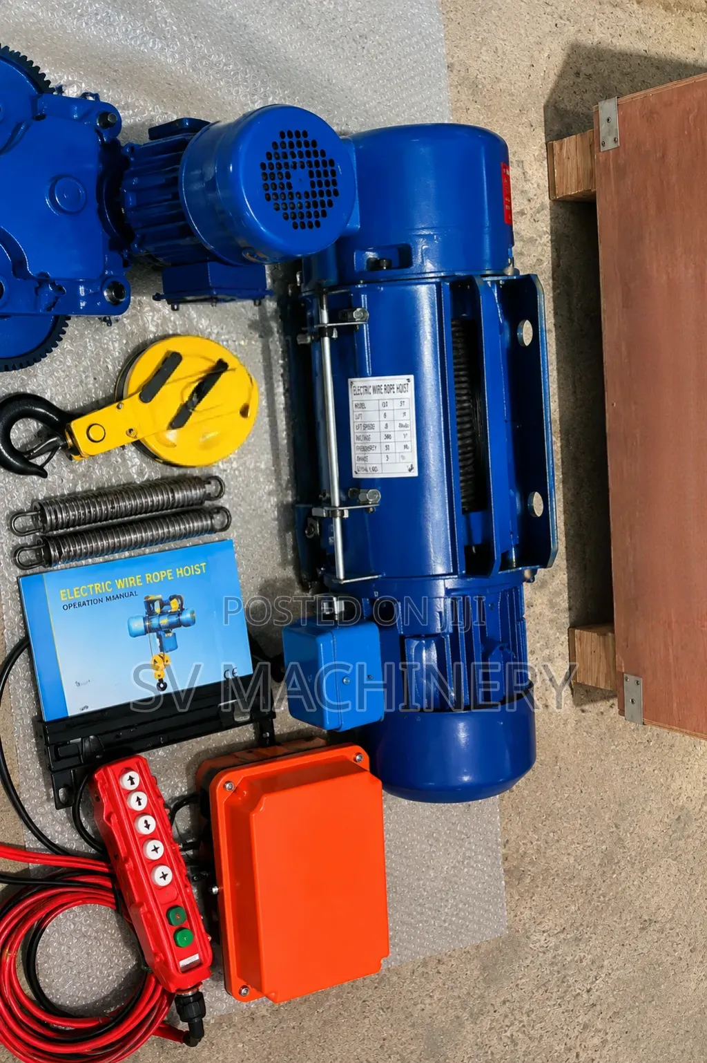 Heavy Duty 3 Tonne Electric Hoist