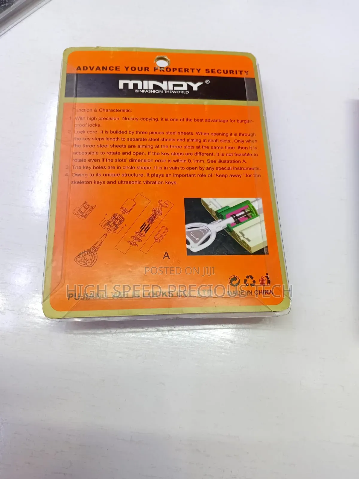 Mindy Padlock 60mm