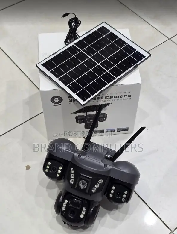 Vts29 Triple Lens Solar Camera Wifi Enabled Outdoor Wireless Camera