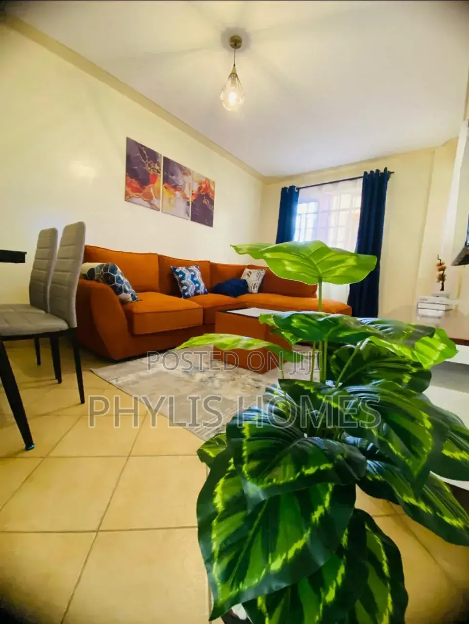 Furnished 1bdrm Apartment in South B Sanasana for rent