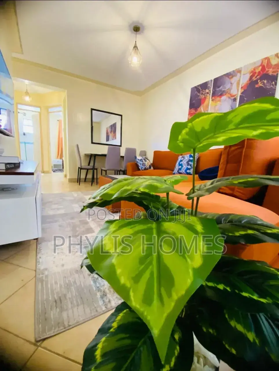 Furnished 1bdrm Apartment in South B Sanasana for rent