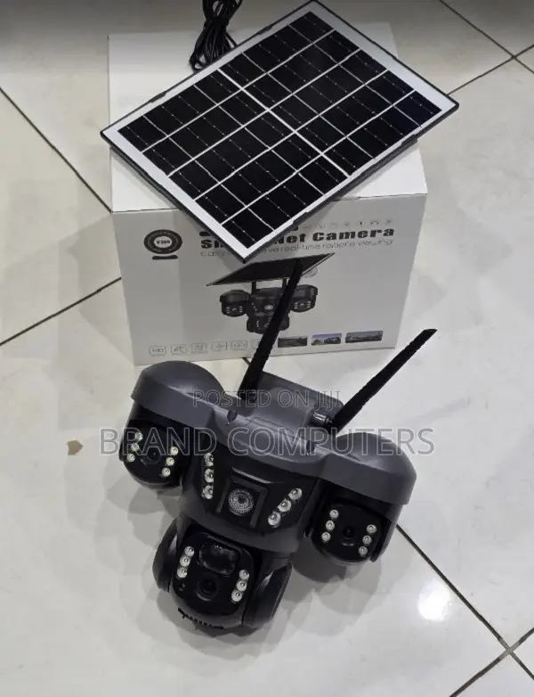 Triple Lens 3 Lens Solar PTZ Wifi Security Ip Camera Outdoor
