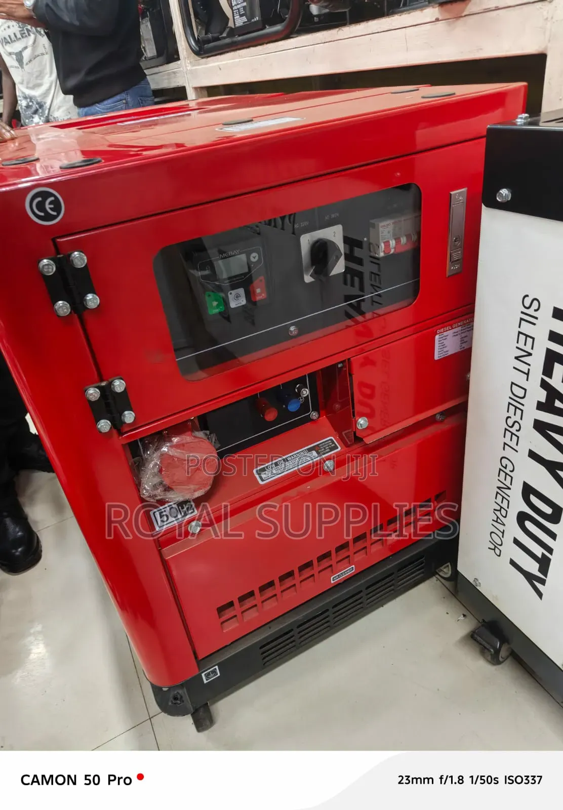 Pyramid 25kva Air Cooled Diesel Generator Dual Phase