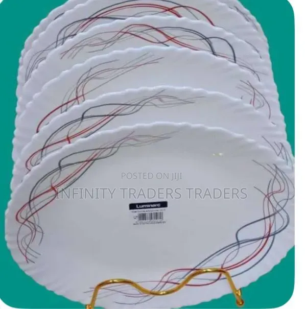 Set of 6 Luminarcplates