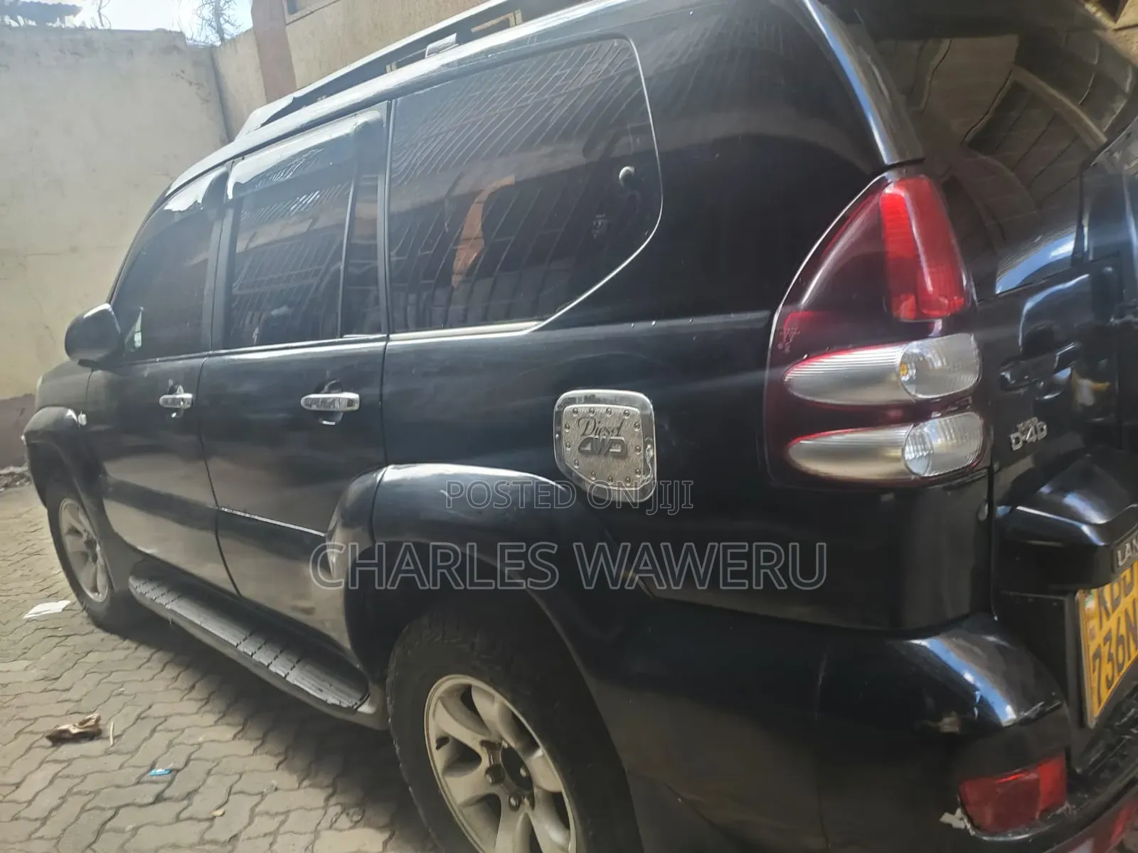 Toyota Land Cruiser Prado 3.0 D-4D 3dr 2008 Black