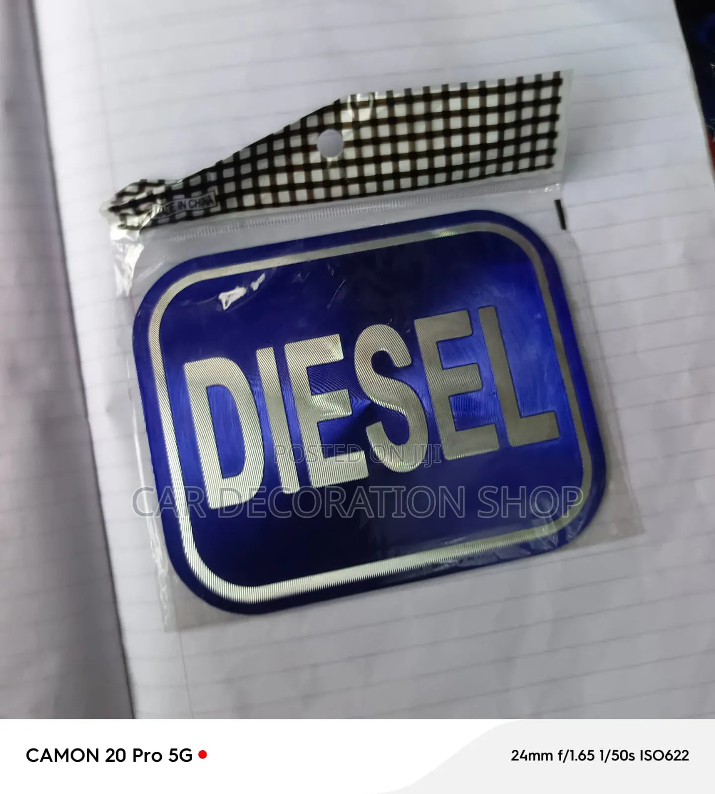 Diesel Waterproof Fuel Tank Stickers Prevent Fuel Cross Contamination