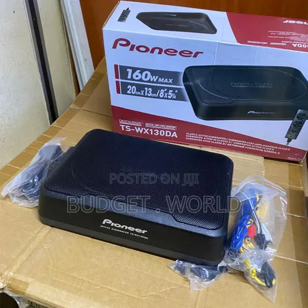 Pioneer Ts-Wx130da Deep Bass Underseat Subwoofer With Compact Design