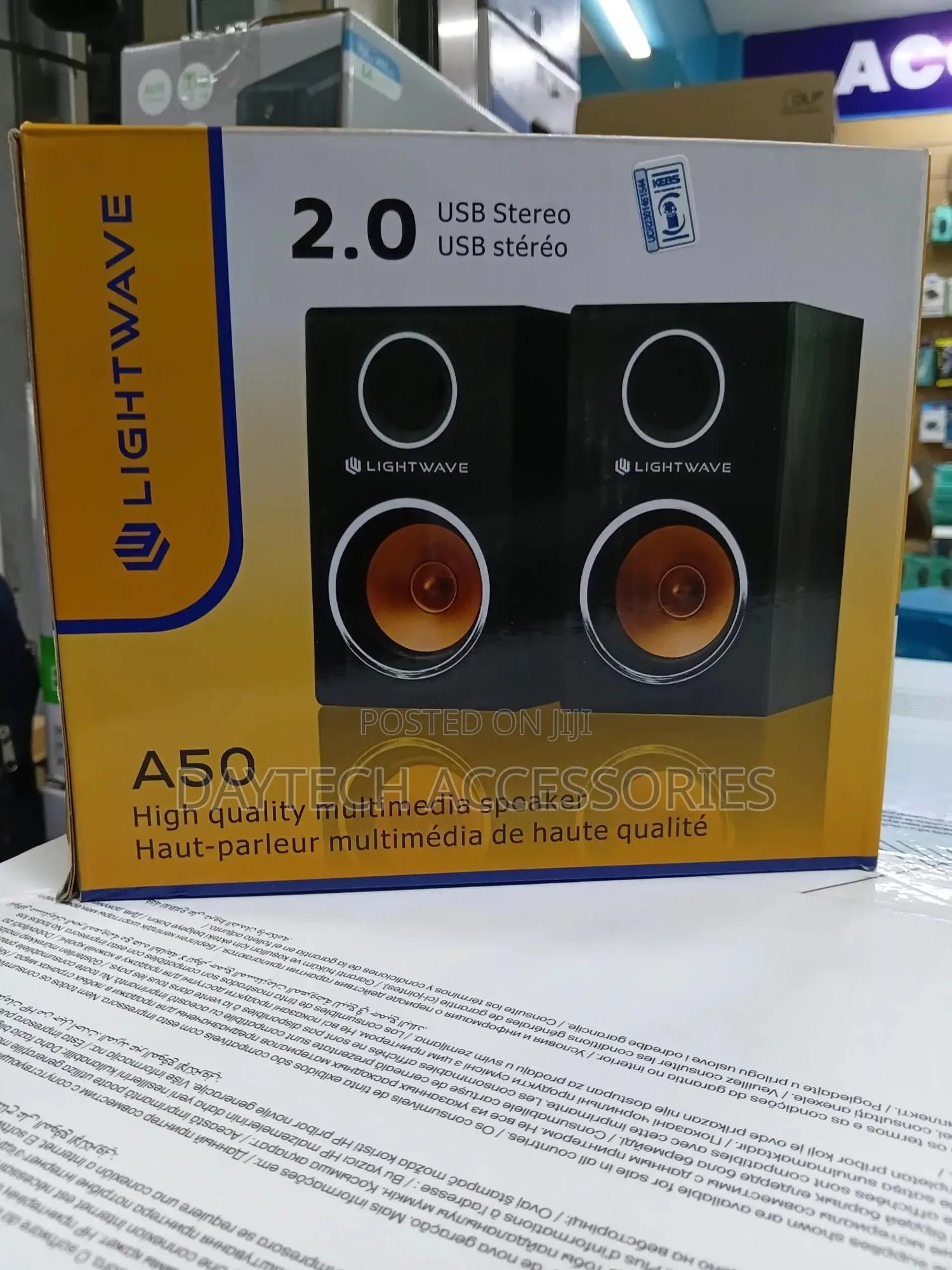 These Are Lightwave A50 Usb-Powered Multimedia Stereo Speakers