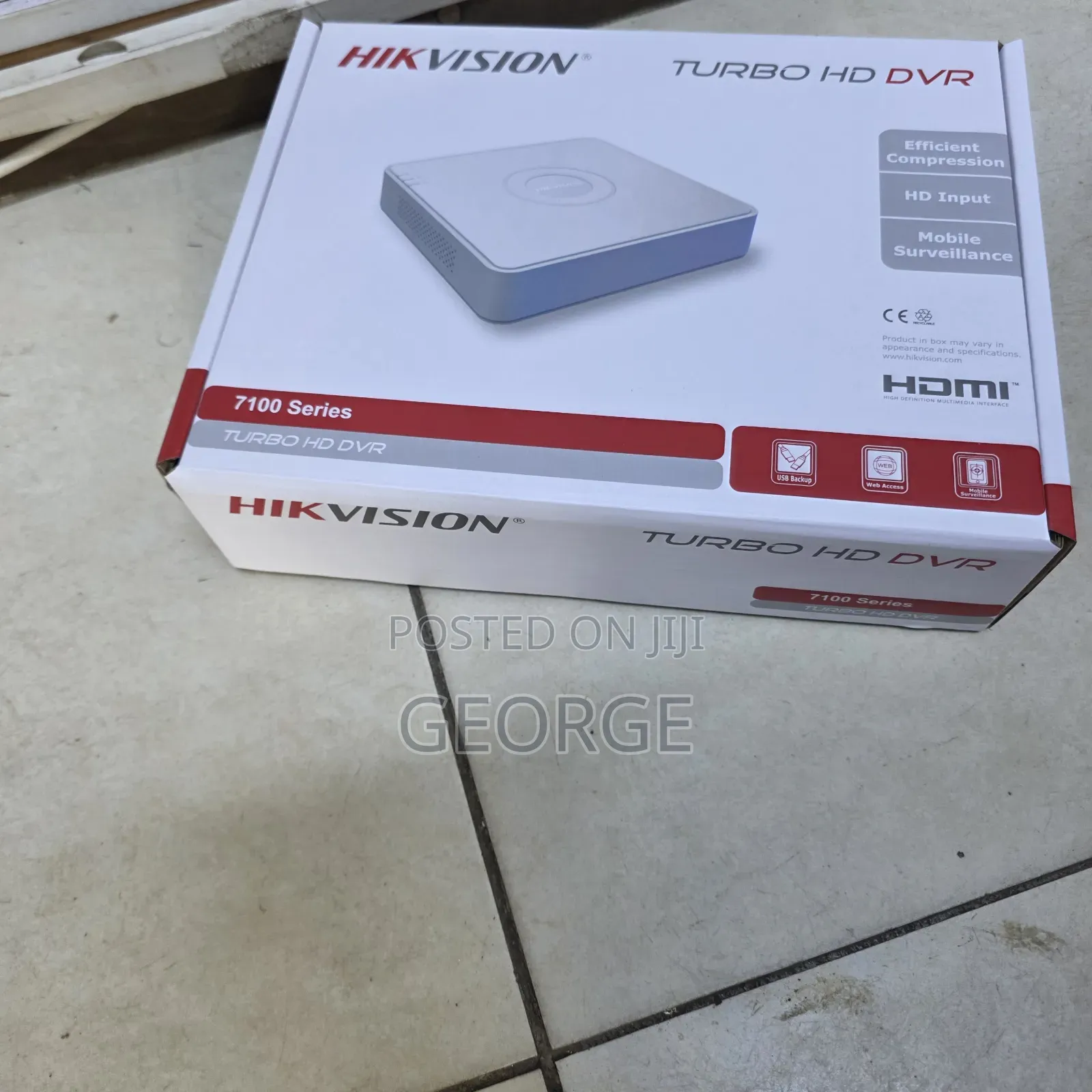 Hikvision 8 Channel DVR Support Hd Ip Cameras