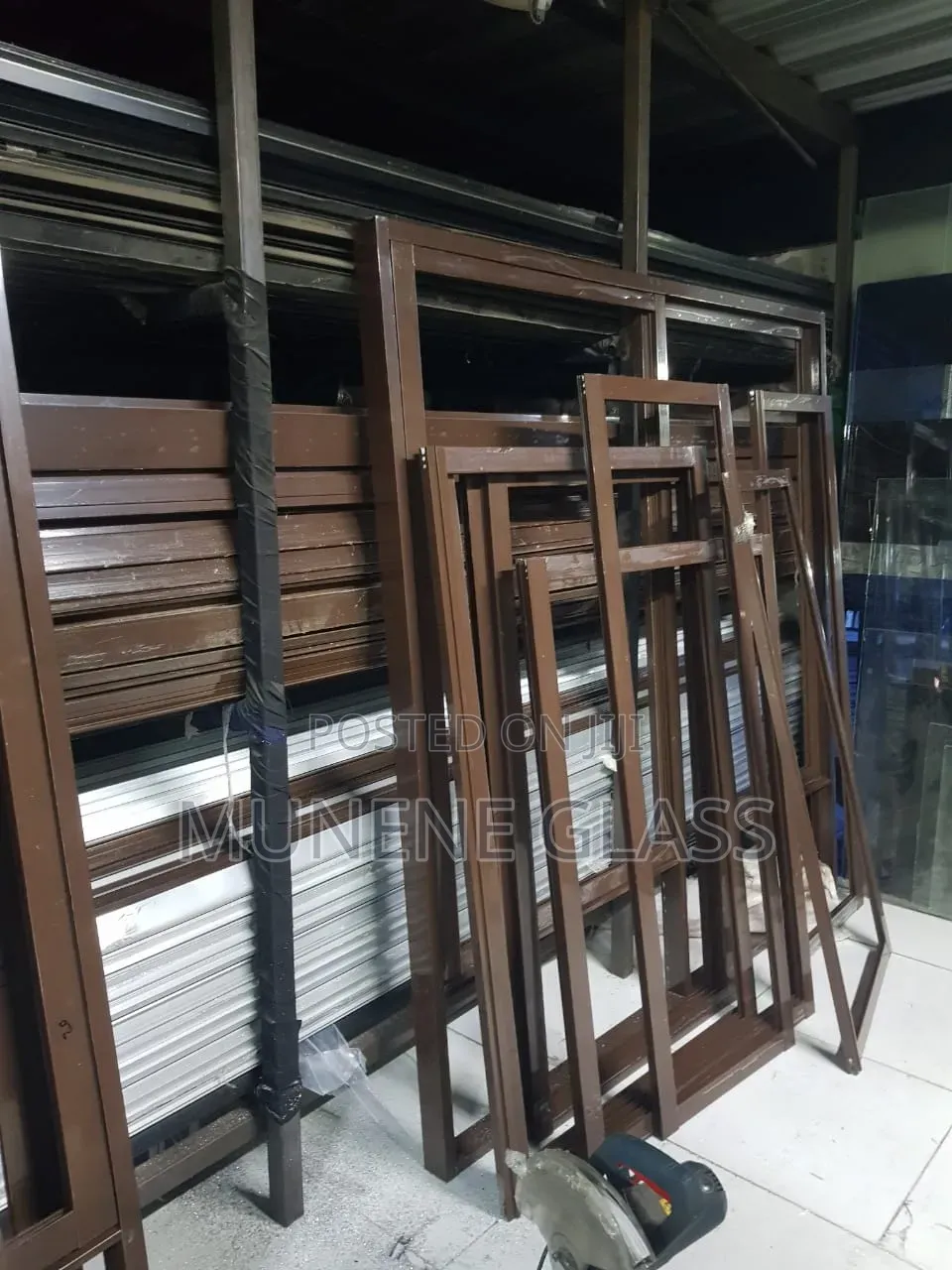 Aluminium Brown Frames