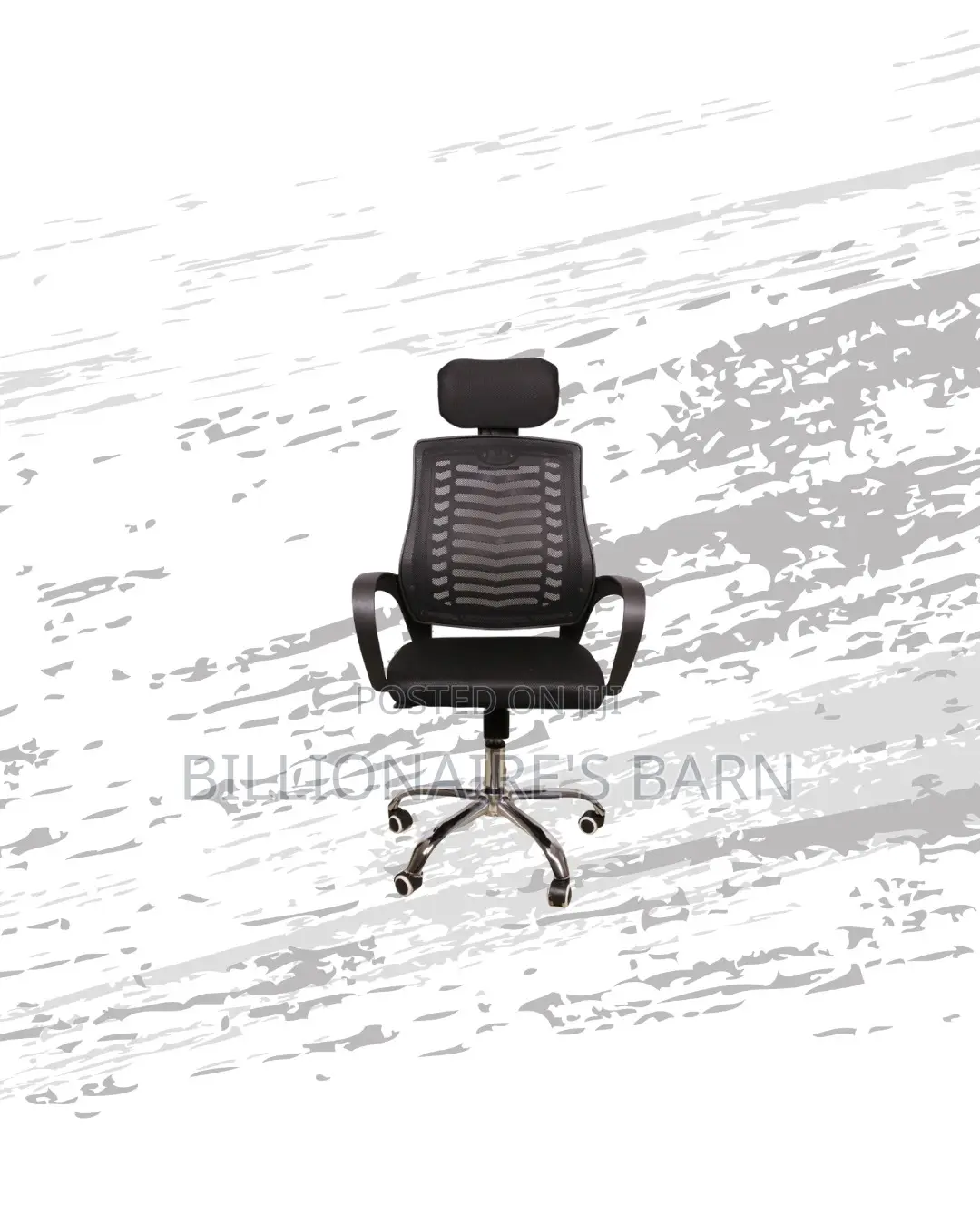 Premium Chair Adjustable Headrest Lumbar Support Kenya Wide Shipping