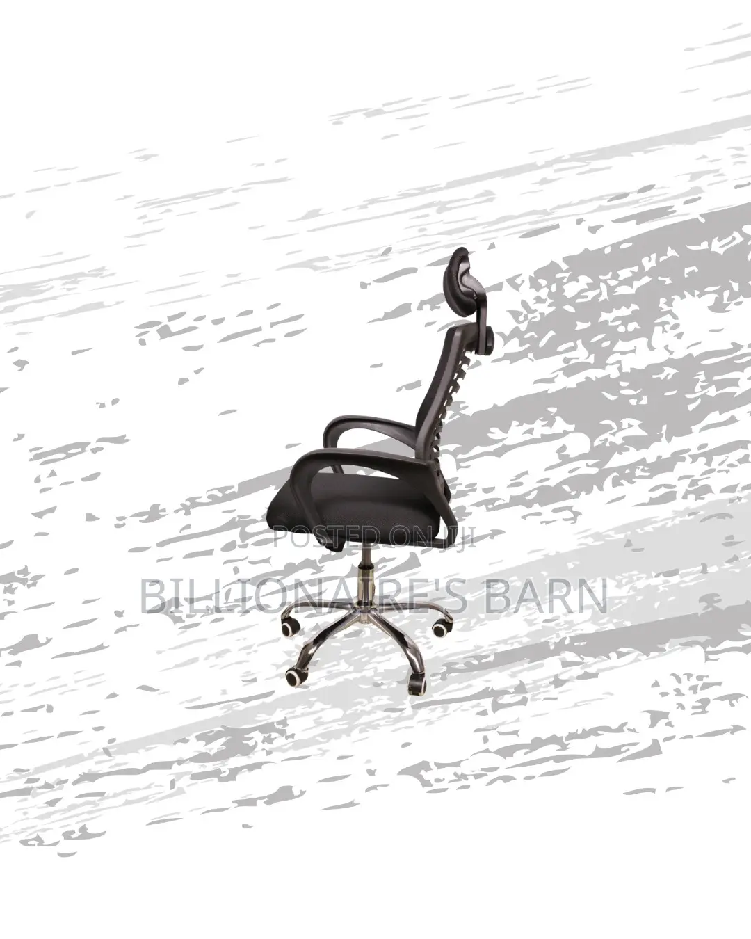 Premium Chair Adjustable Headrest Lumbar Support Kenya Wide Shipping