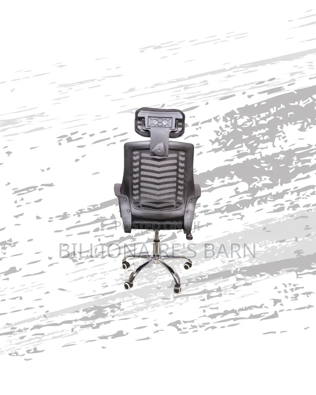Premium Chair Adjustable Headrest Lumbar Support Kenya Wide Shipping