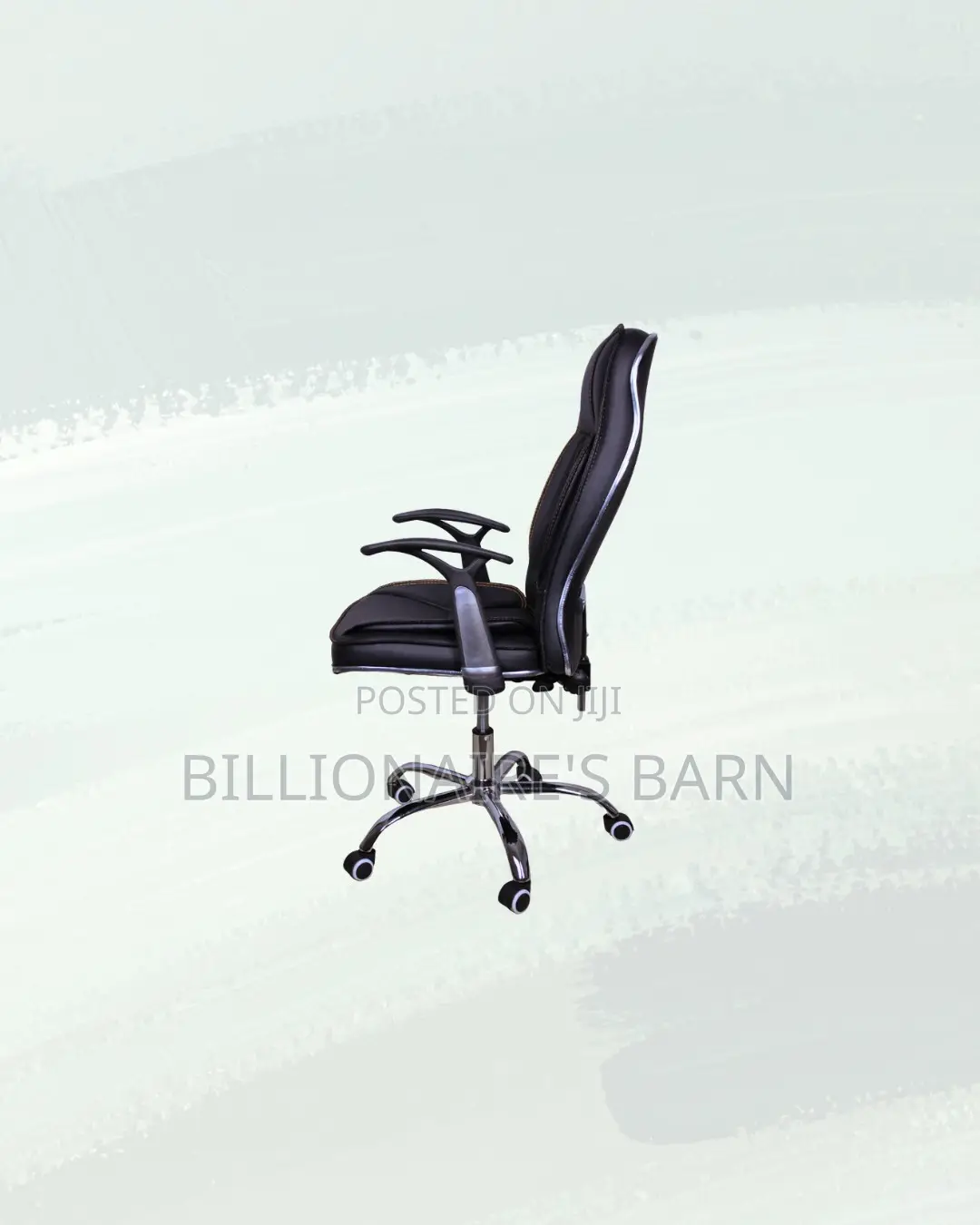 New Leather Office Chair High Back Padded Armrests Nairobi Special