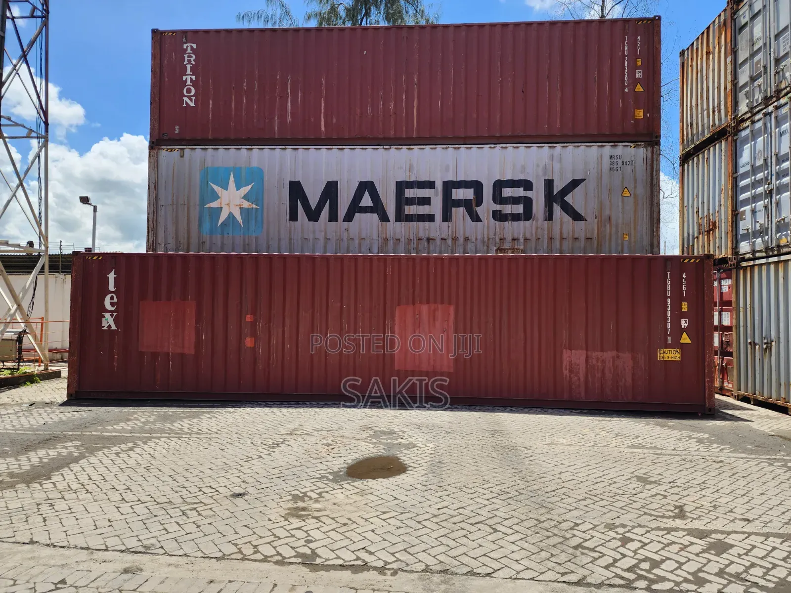 Tough Metal! 40ft High Cube Shipping Containers in Mombasa!