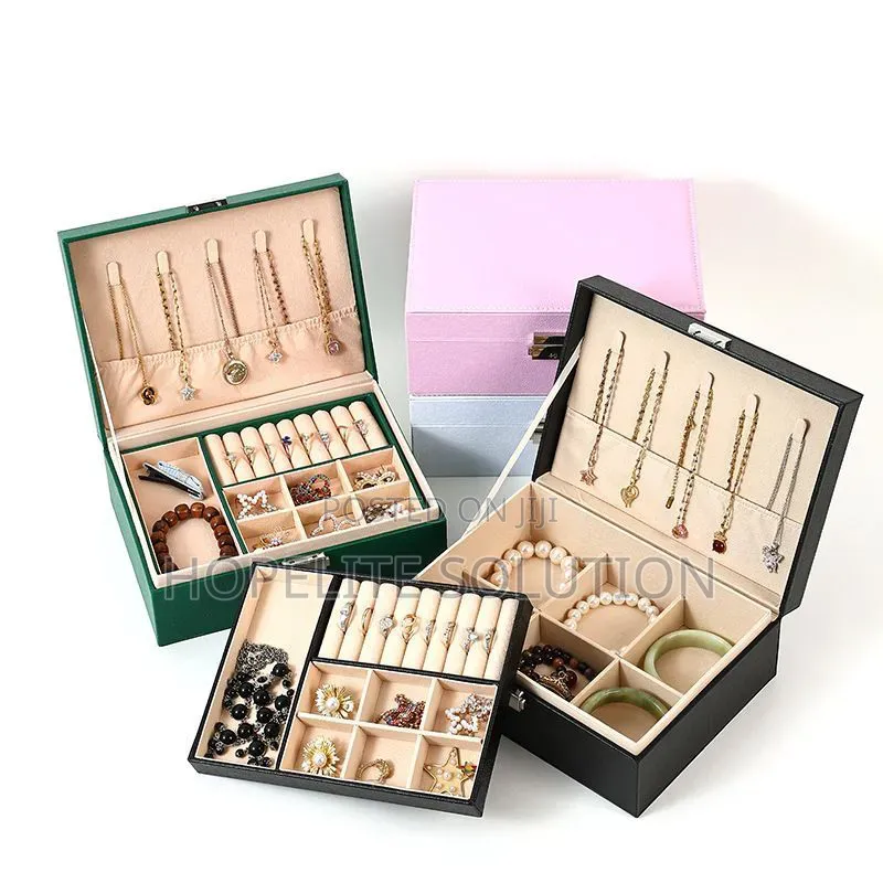 Exquisite Large Capacity Travel Jewelry Bag / Jewelry Organizer