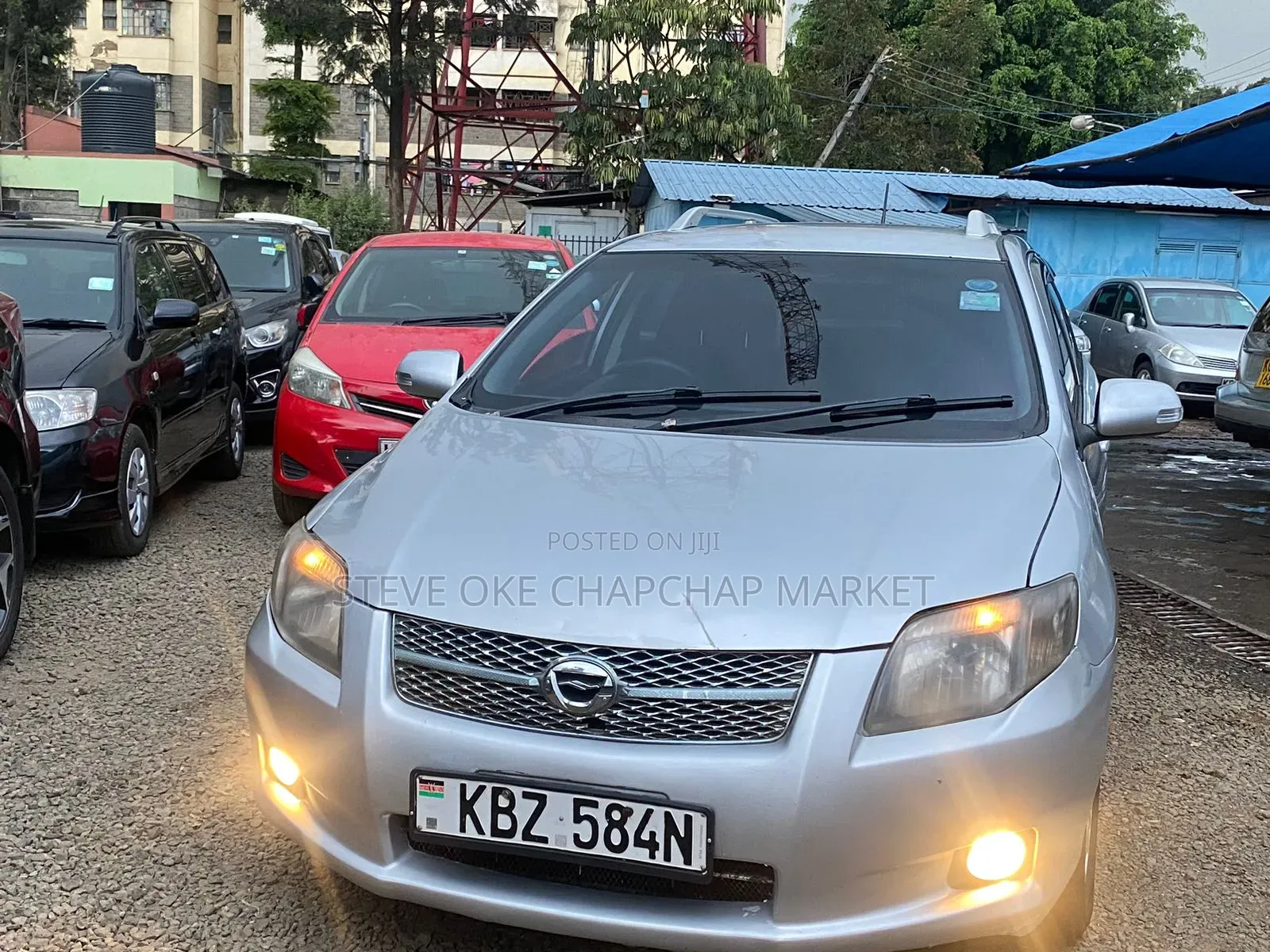 Toyota Corolla Fielder 2007 Silver