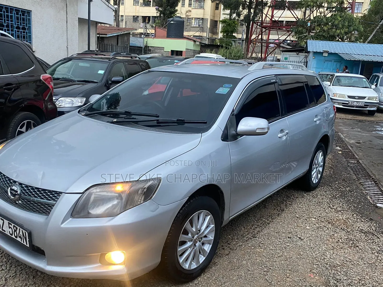 Toyota Corolla Fielder 2007 Silver