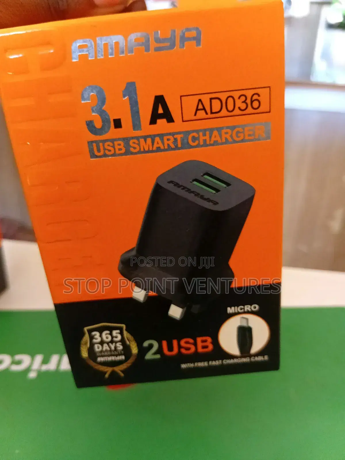 Amaya 3a Charger With Micro Usb