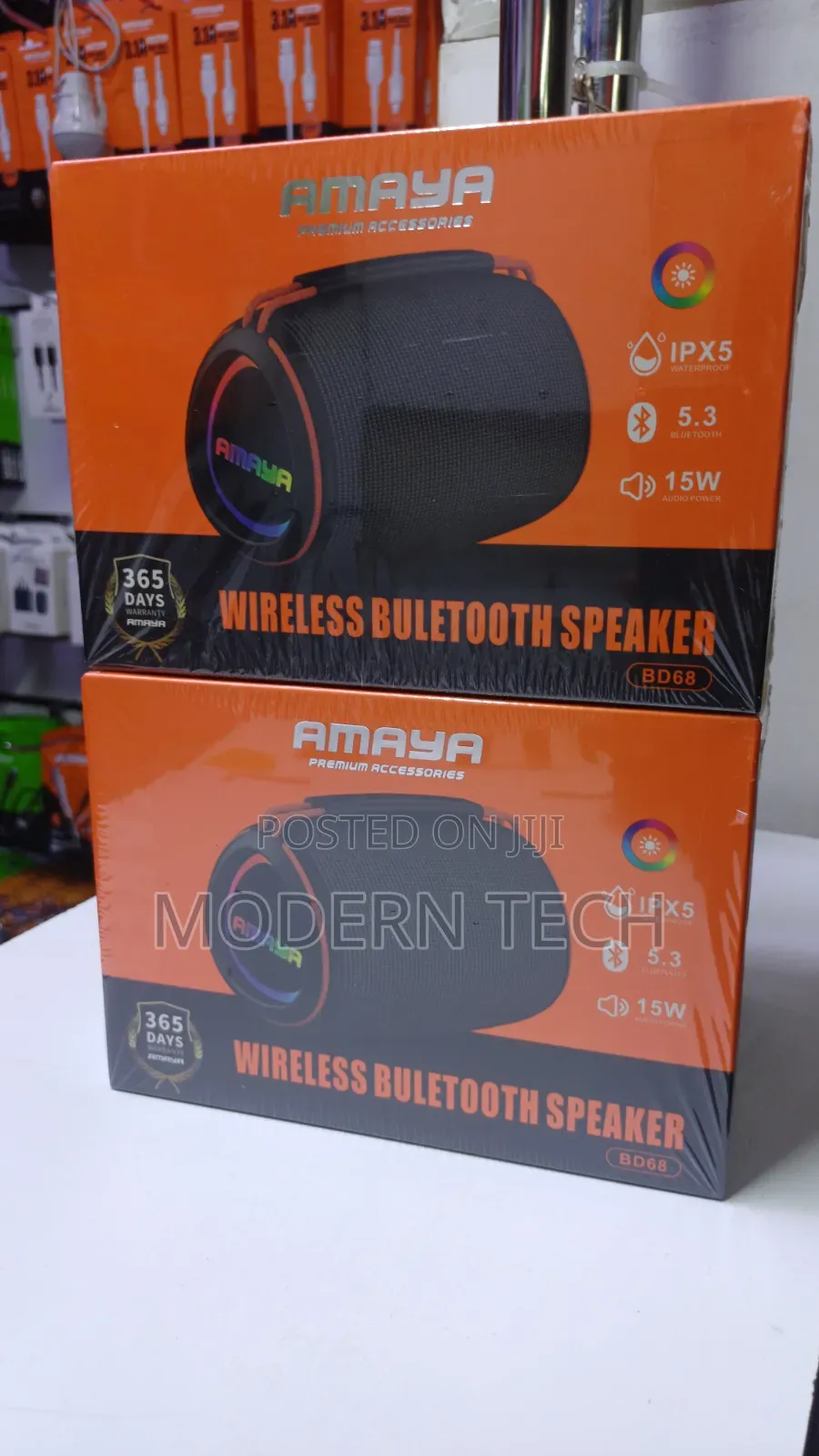 Amaya Bd68 Rechargeable Bluetooth Sound System