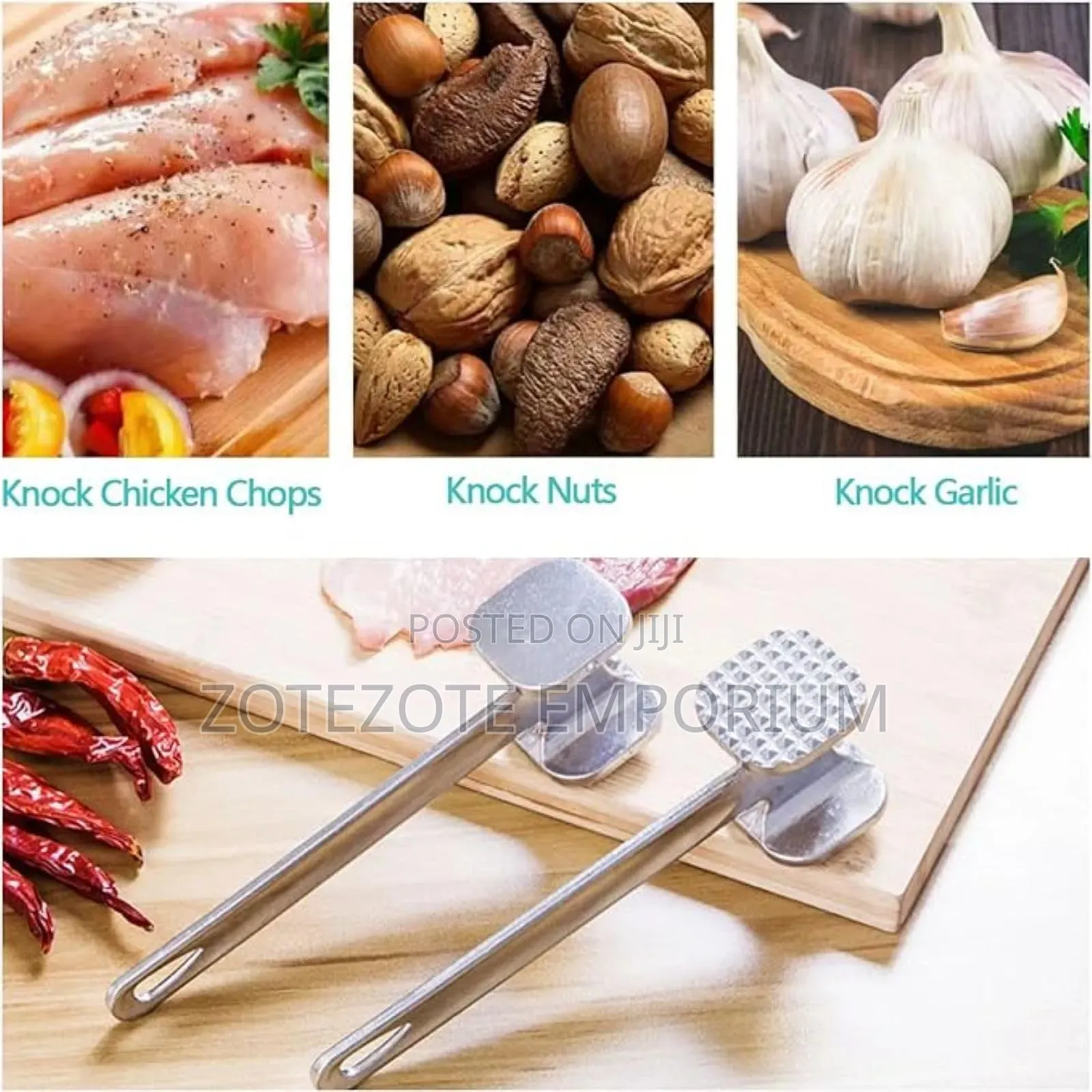 Kitchen Meat Tenderizer Hammer