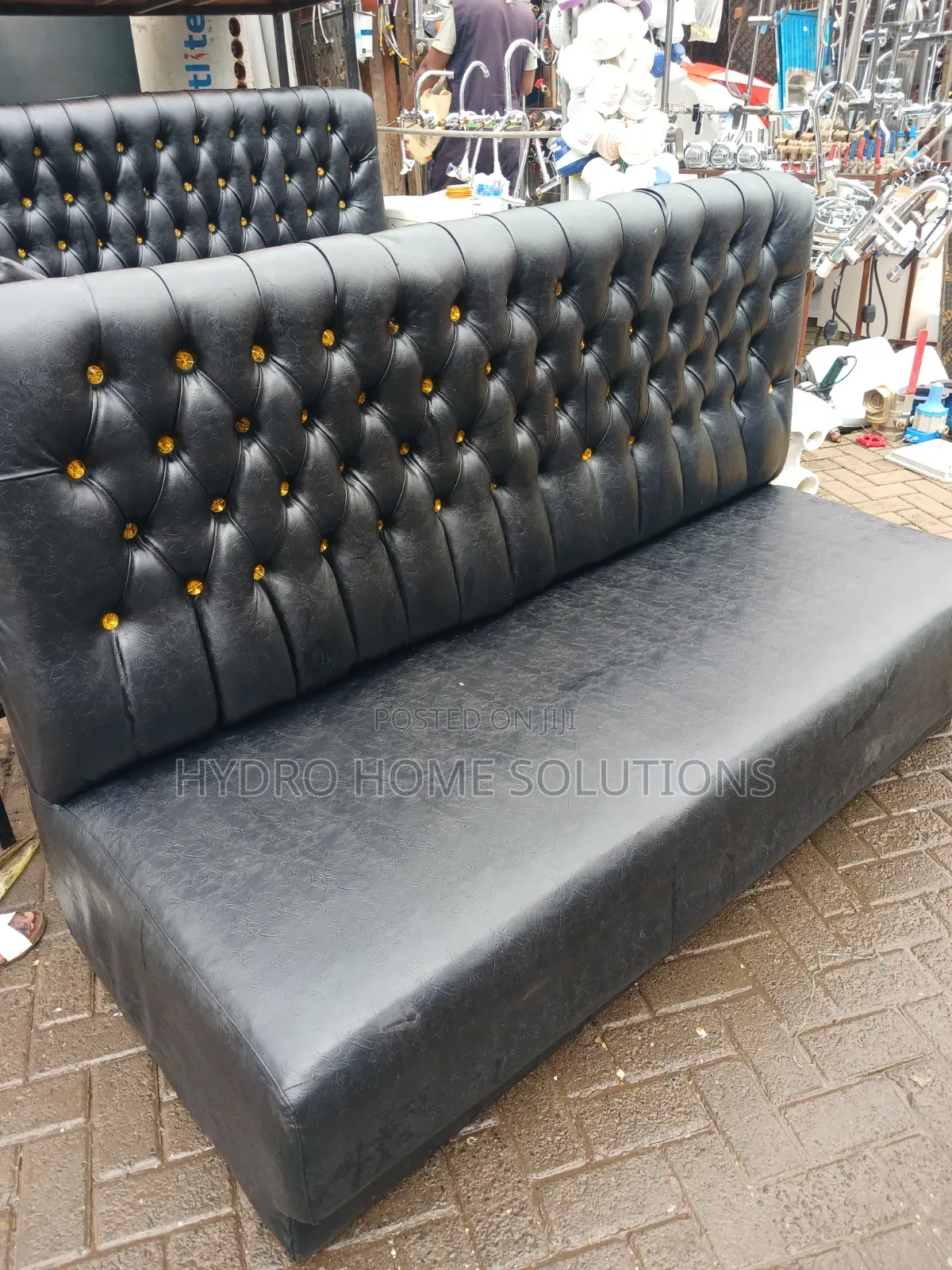 Tufted Booth Sofa