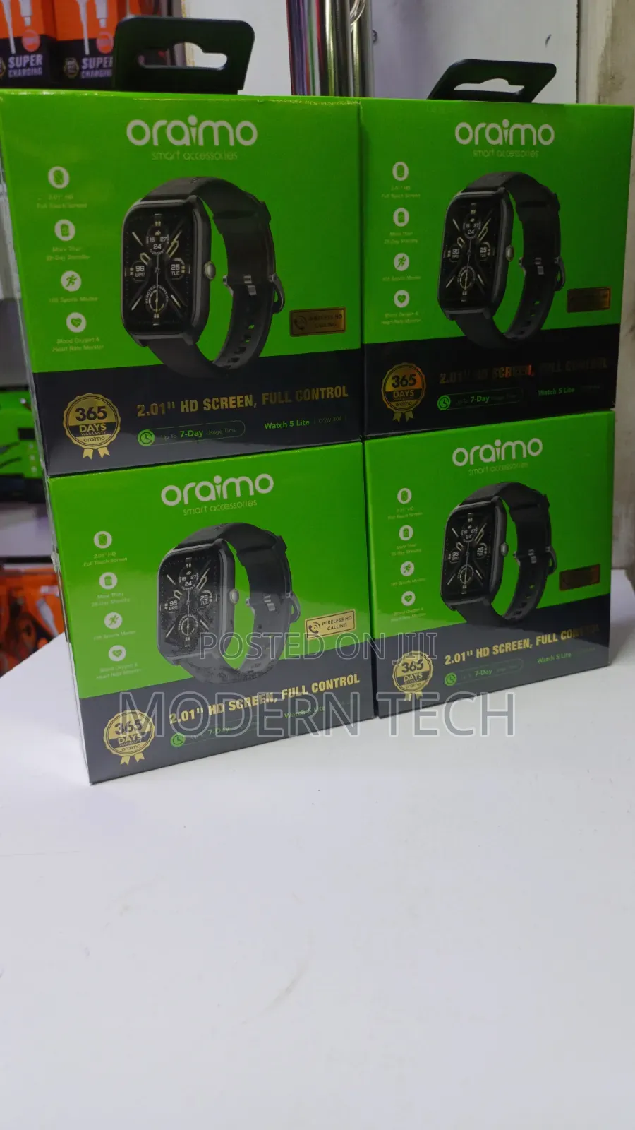 Oraimo Watch 5 Lite Ip68 Fitness Smartwatch