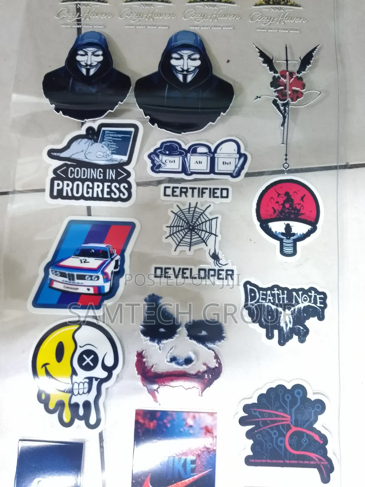 Top Tire Uv Stickers Printing