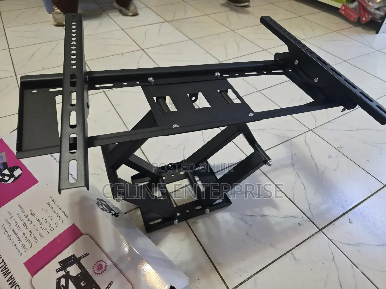 75p Tv Bracket Swivel Double Arm Tv Bracket