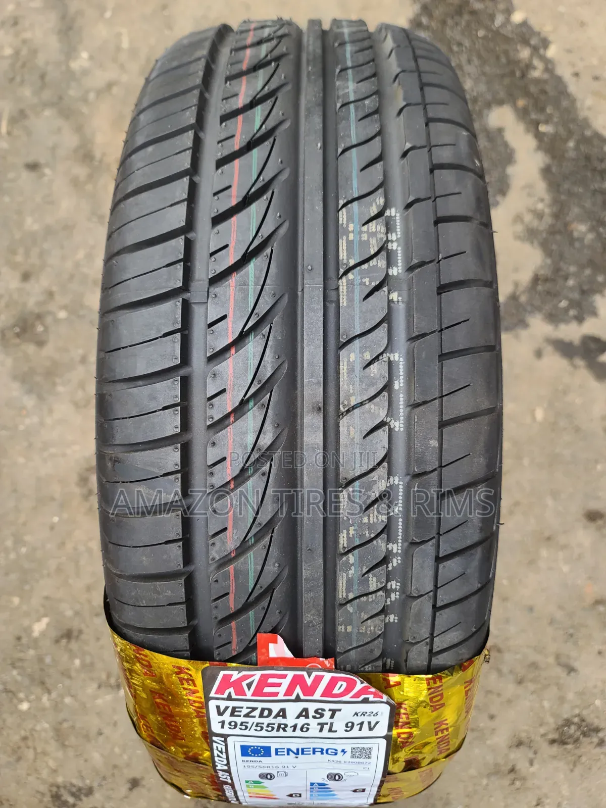 195/55r16 Kenda Tyres 91v Vezda Ast Kr26
