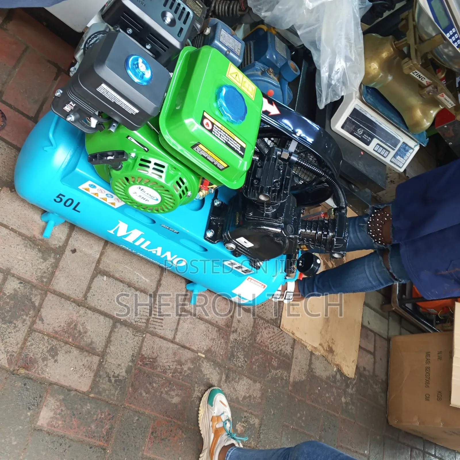 50l Milano Air Compressor Machine